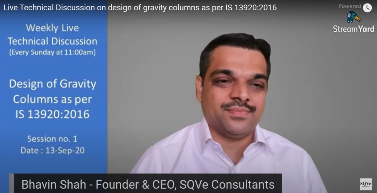 Live Technical Discussion on Gravity Columns